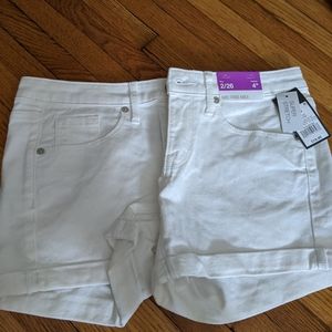 Mossimo White Jean Shorts